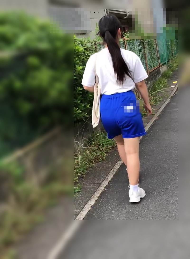 【放課後の眺め132】あどけない体つきとムチムチボディのＪ〇を追いかけて！