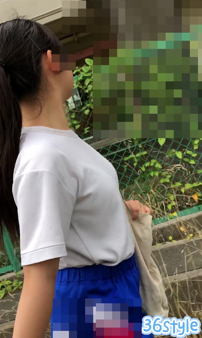 【放課後の眺め132】あどけない体つきとムチムチボディのＪ〇を追いかけて！