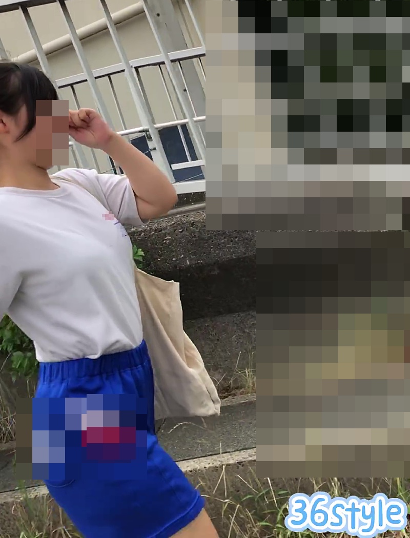 【放課後の眺め132】あどけない体つきとムチムチボディのＪ〇を追いかけて！